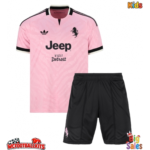 Juventus Nick Woltemade #27 Replica Away Stadium Kit for Kids 2026-27 Short Sleeve (+ pants)